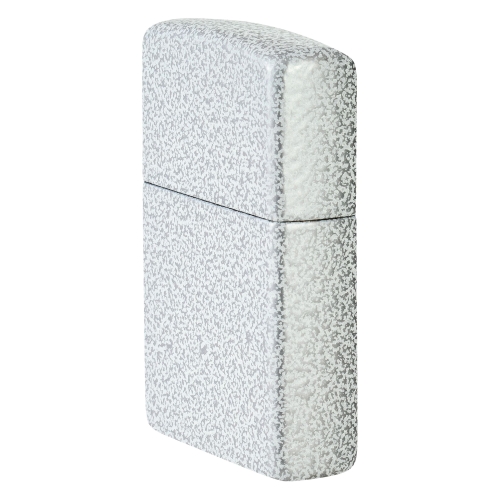 Зажигалка Zippo Classic с покрытием Glacier, латунь/сталь, белая, матовая, 38x13x57 мм