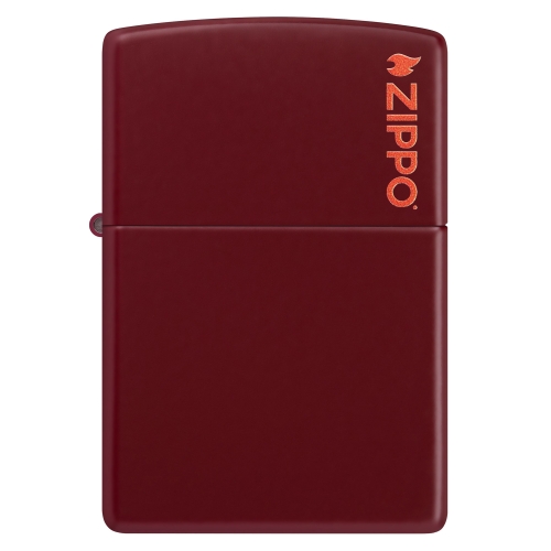Зажигалка Zippo Classic с покрытием Merlot, латунь/сталь, бордовая, глянцевая, 38x13x57 мм