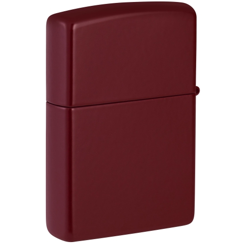 Зажигалка Zippo Classic с покрытием Merlot, латунь/сталь, бордовая, глянцевая, 38x13x57 мм
