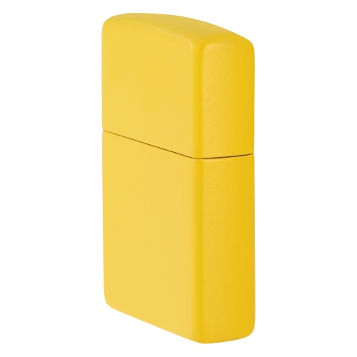Зажигалка Zippo Classic с покрытием Sunflower, латунь/сталь, желтая, глянцевая, 38x13x57 мм