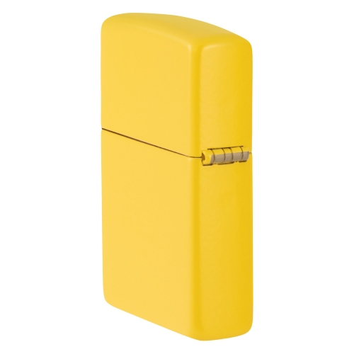 Зажигалка Zippo Classic с покрытием Sunflower, латунь/сталь, желтая, глянцевая, 38x13x57 мм