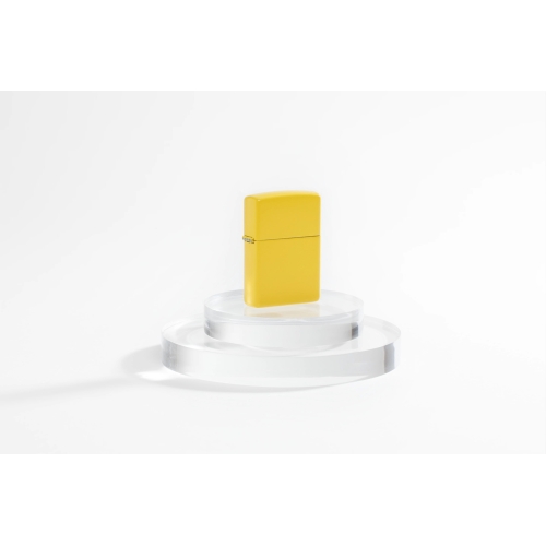Зажигалка Zippo Classic с покрытием Sunflower, латунь/сталь, желтая, глянцевая, 38x13x57 мм