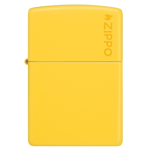 Зажигалка Zippo Classic с покрытием Sunflower, латунь/сталь, желтая, глянцевая, 38x13x57 мм