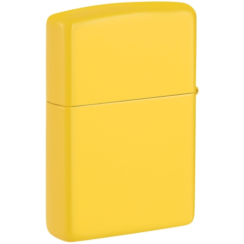 Зажигалка Zippo Classic с покрытием Sunflower, латунь/сталь, желтая, глянцевая, 38x13x57 мм