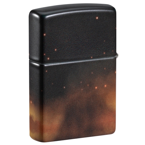 Зажигалка Zippo Dragon Design с покрытием Glow In The Dark Green, латунь/сталь, черная, 38x13x57 мм
