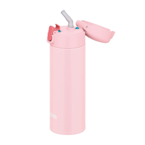 Термокружка Thermos FJM-350 LP (0,35 литра) с трубочкой, розовая