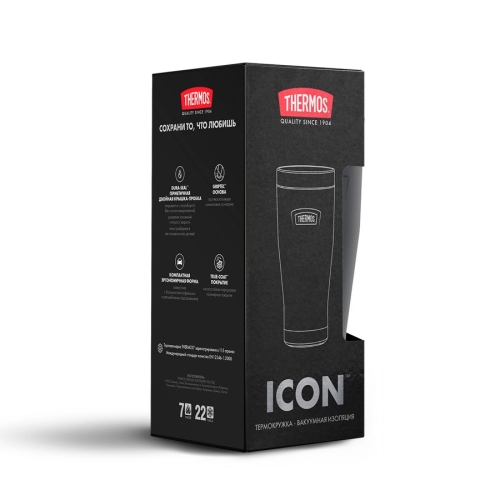 Термокружка Thermos ICON IS1012SP4 (0,47 литра), розовая