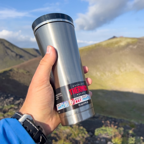 Термокружка Thermos NS-105 BK (0,47 литра), стальная