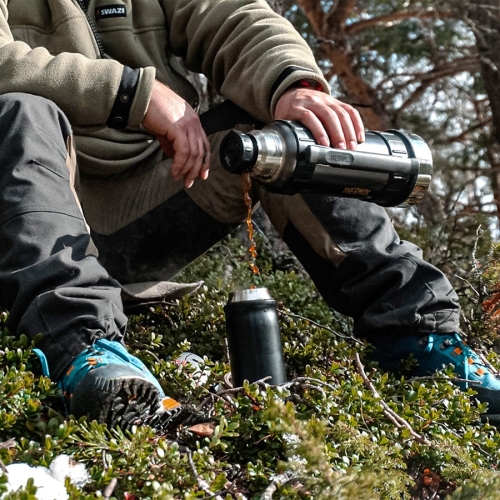 Термос Thermos 2520GM Stainless Steel (1,2 литра), темно-серый