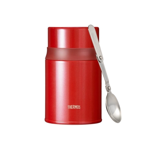 Термос для еды Thermos с ложкой TCLD-520S (0,52 литра), красный