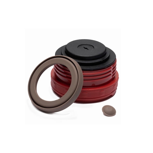 Термос для еды Thermos с ложкой TCLD-520S (0,52 литра), красный