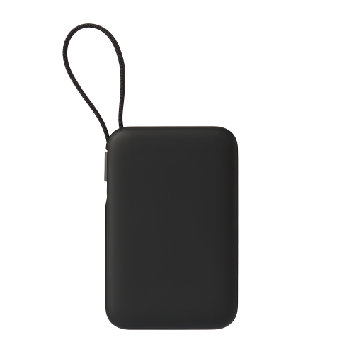 Внешний аккумулятор Комбо (Combo) 4-в-1 10000mAh с функцией беспроводной зарядки 15W, черный