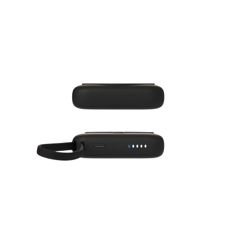 Внешний аккумулятор Комбо (Combo) 4-в-1 10000mAh с функцией беспроводной зарядки 15W, черный