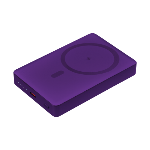 Внешний аккумулятор Атлантис Плюс PD (Atlantis PD Plus) 10000mAh с функцией беспроводной зарядки 15W, синий — вариант цвета
