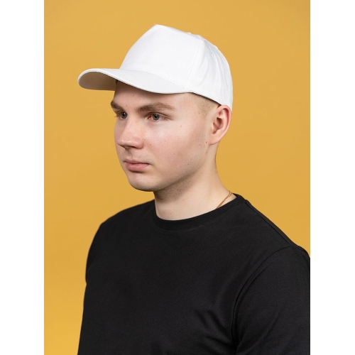Бейсболка Basic, белая