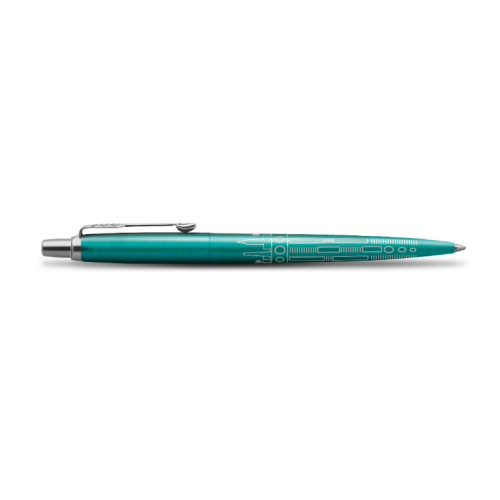 Parker Jotter Miami Turquoise CT, шариковая ручка, M, подарочная упаковка 