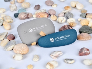 Power bank камень с логотипом