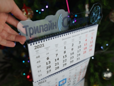 Календари на акриловой основе