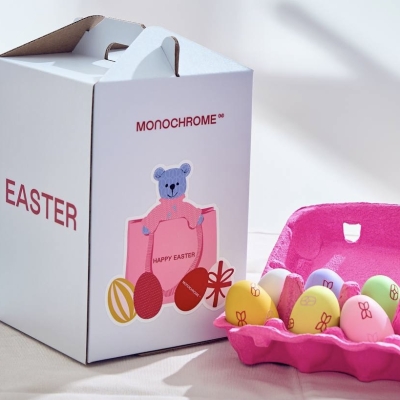 Изготовление коробок для куличей из микрогофрокартона с печатью