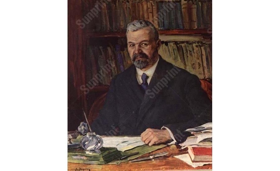 И. Д. Сытин. Портрет работы А. Моравова, 1908. Общественное достояние. Wikimedia Commons